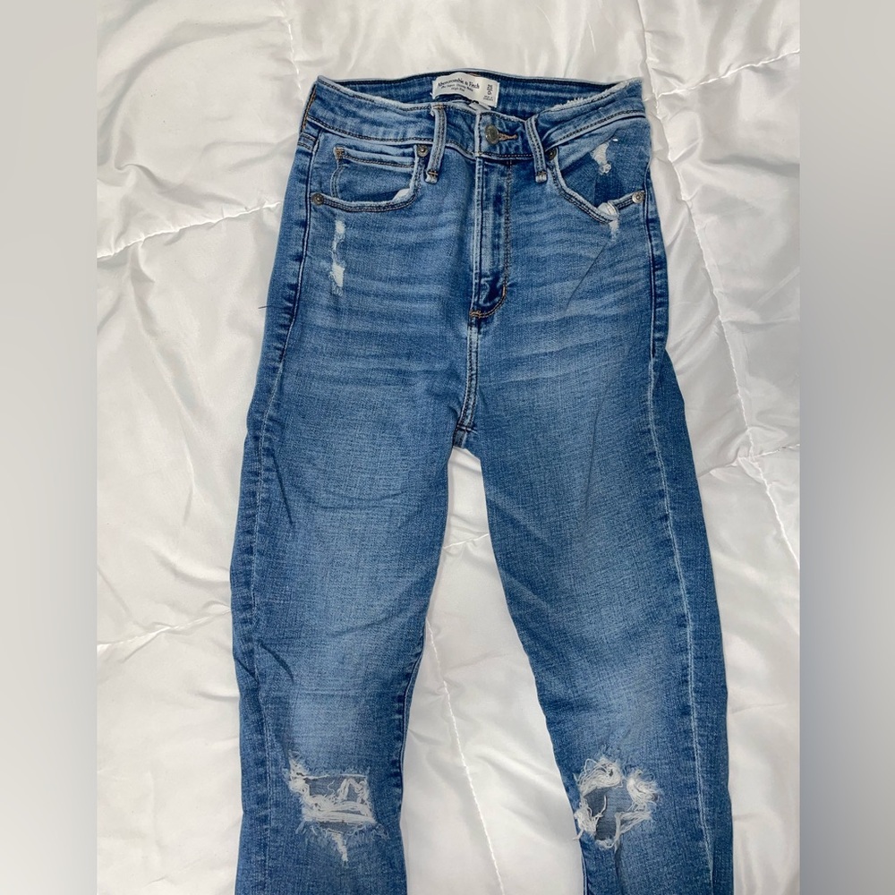Skinny ankle jeans!